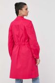 Пальто Marciano Guess жіночий колір рожевий перехідний