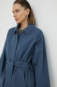 Пальто Lovechild жіночий перехідний колір блакитний