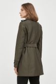 Пальто Morgan жіночий колір зелений перехідний