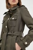 Пальто Morgan жіночий колір зелений перехідний