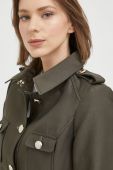 Пальто Morgan жіночий колір зелений перехідний