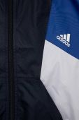 Дитяча куртка adidas U 3S CB WB колір синій