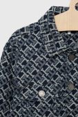 Дитяча куртка Tommy Hilfiger колір сірий