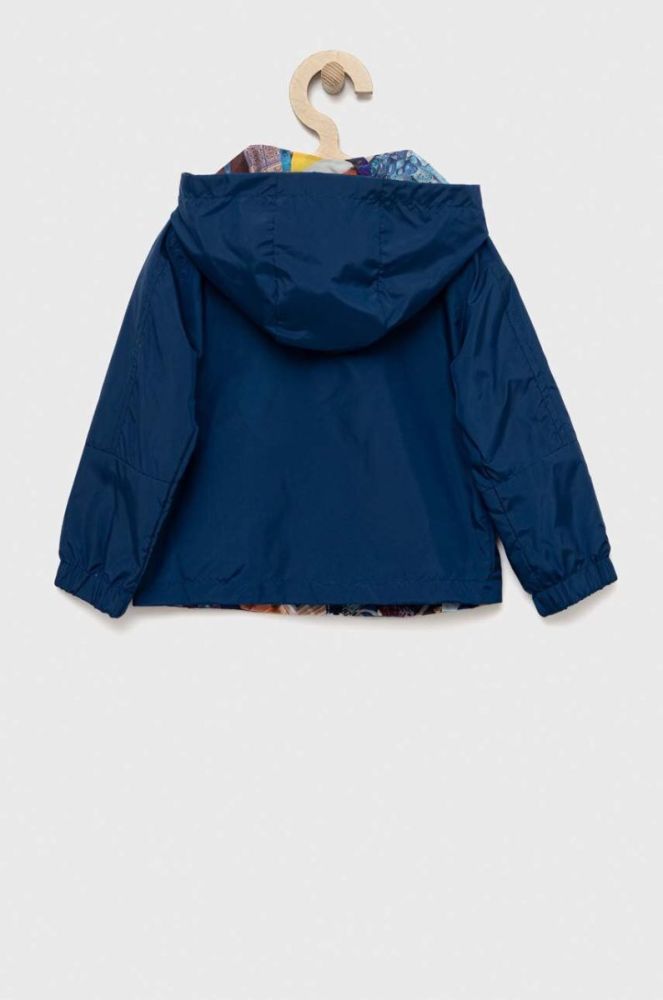 Дитяча двостороння куртка Guess колір блакитний (3052134) фото 3