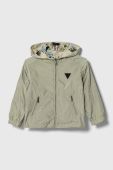 Дитяча двостороння куртка Guess колір зелений (3052141)