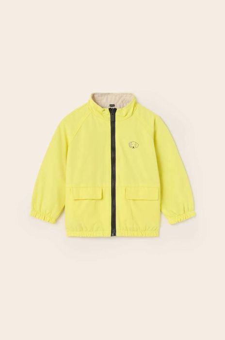 Дитяча двостороння куртка Mayoral колір жовтий (2943164)