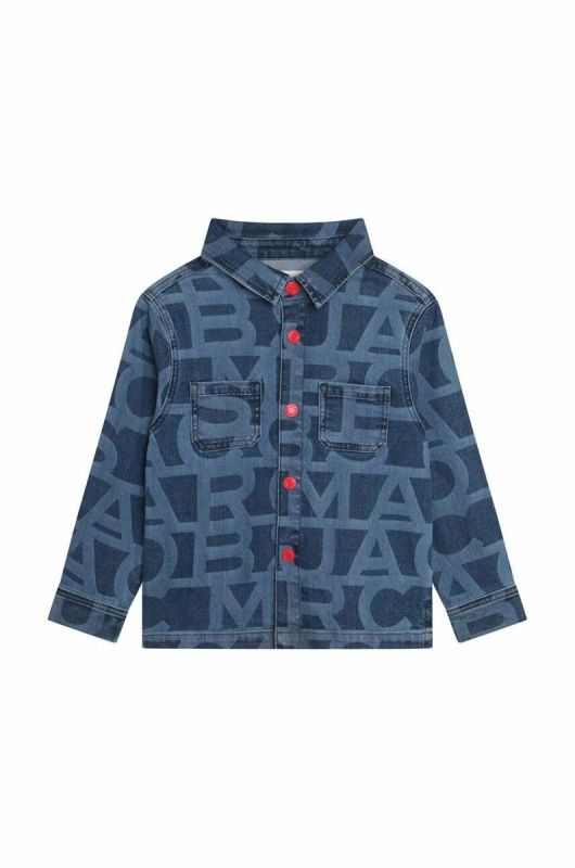 Дитяча джинсова куртка Marc Jacobs колір сірий (3063781) фото 2