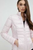 Двостороння куртка Guess жіноча колір рожевий перехідна
