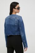 Джинсова куртка Guess жіноча перехідна колір блакитний (2951120)