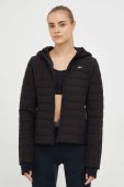 Куртка Tommy Hilfiger жіноча колір чорний перехідна (2887322)