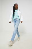 Куртка Tommy Jeans жіноча колір білий перехідна (2870591)
