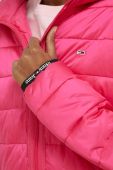 Куртка Tommy Jeans жіноча колір рожевий перехідна (2870575)