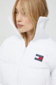 Куртка Tommy Jeans жіноча колір білий зимова (2882807)