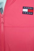 Куртка Tommy Jeans жіноча колір рожевий зимова (2882795)