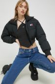 Куртка Tommy Jeans жіноча колір чорний зимова (2882801)