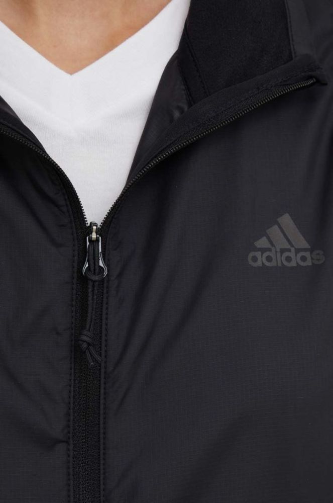 Спортивна безрукавка adidas Performance Run Icons колір чорний перехідна фото 5