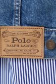 Джинсова куртка Polo Ralph Lauren жіноча колір синій перехідна