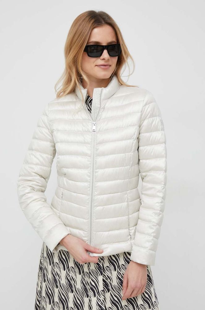 Пухова куртка Lauren Ralph Lauren жіноча колір бежевий зимова (2974388)