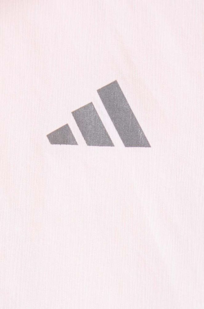 Вітровка adidas Performance Run It колір білий перехідна фото 5