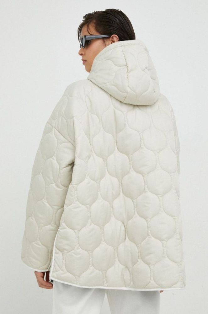 Куртка R?sum? жіноча колір бежевий перехідна oversize (2914736) фото 3