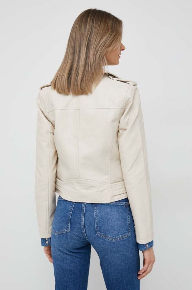 Куртка Pepe Jeans Sadie жіноча колір бежевий перехідна фото 3