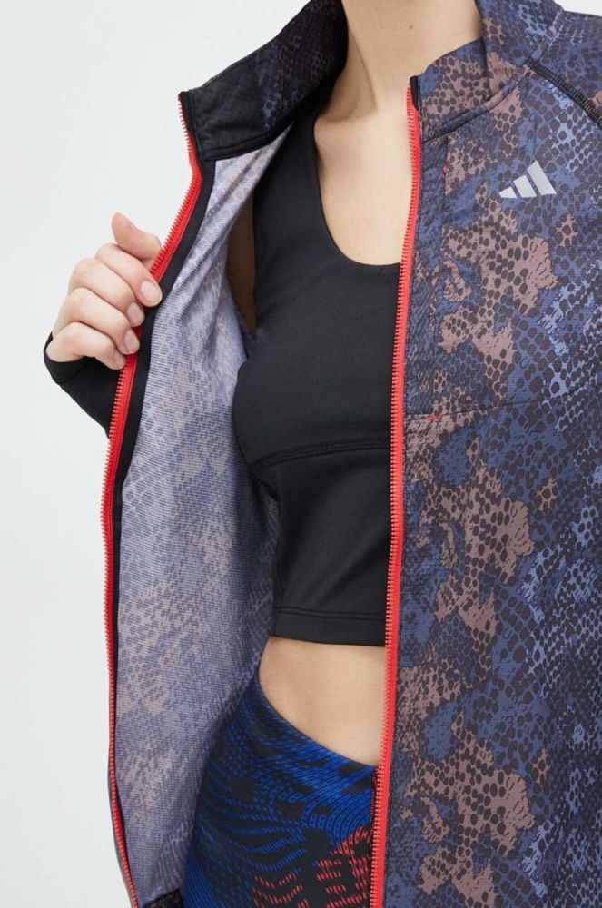 Вітровка adidas Performance Fast колір синій перехідна (3097700) фото 6