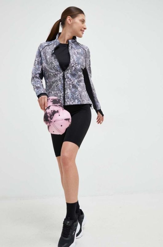 Бігова куртка adidas Performance Fast колір чорний перехідна (3086448) фото 2