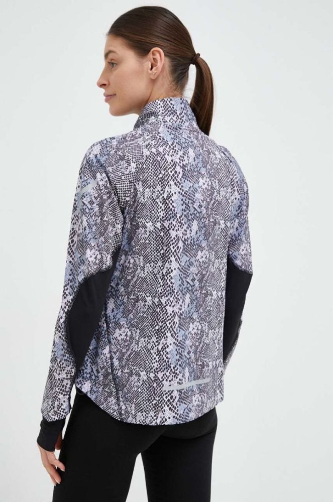 Бігова куртка adidas Performance Fast колір чорний перехідна (3086448) фото 3
