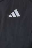 Бігова куртка adidas Performance Fast колір чорний перехідна (2998673)