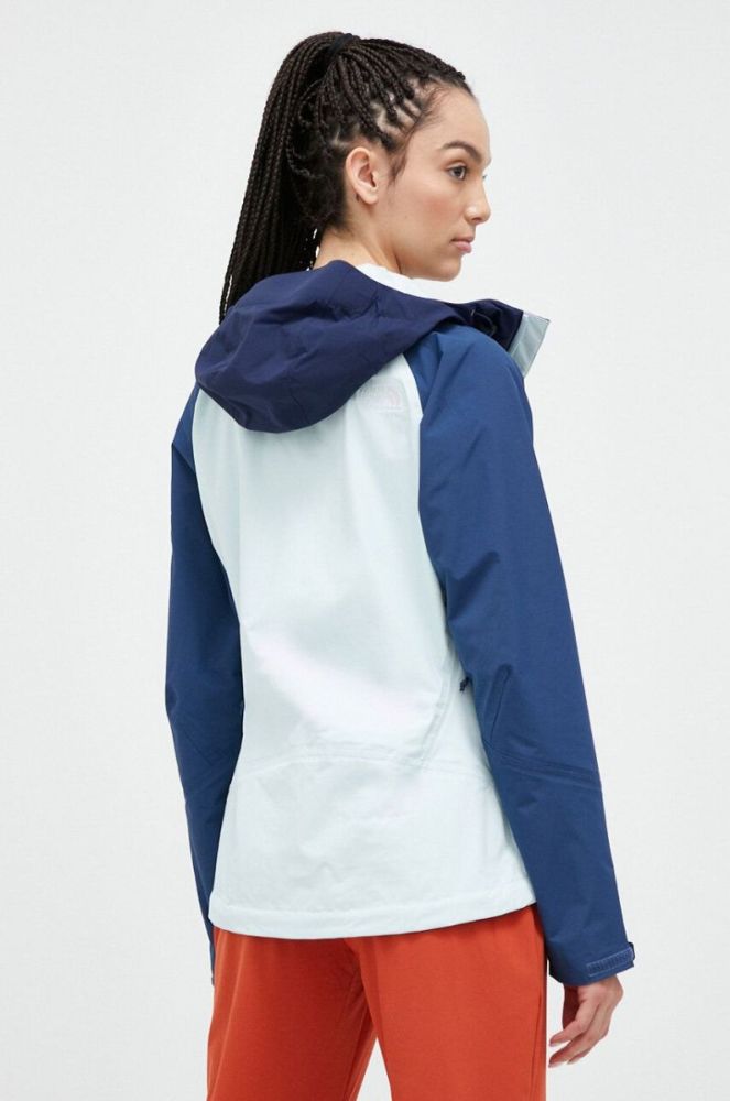 Куртка outdoor The North Face Stratos колір блакитний фото 3