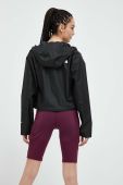 Куртка outdoor The North Face Cropped Quest колір чорний перехідна oversize