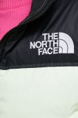 Пухова куртка The North Face NUPTSE SHORT JACKET жіноча колір зелений зимова