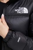 Пухова куртка The North Face NUPTSE SHORT JACKET жіноча колір чорний зимова