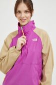 Куртка outdoor The North Face Class V Pullover колір фіолетовий