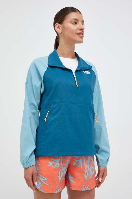 Куртка outdoor The North Face Class V Pullover колір зелений