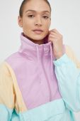Куртка Billabong жіноча колір бірюзовий перехідна oversize