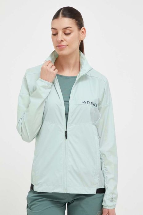 Вітровка adidas TERREX Multi колір зелений Вітровка adidas TERREX Multi колір зелений