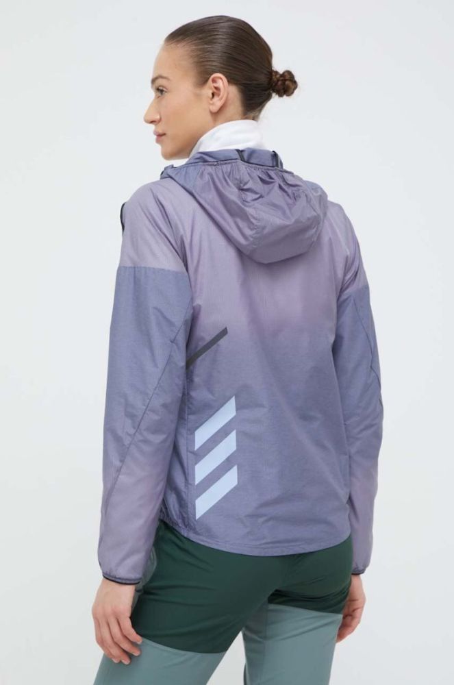 Вітровка adidas TERREX Agravic колір блакитний фото 3