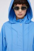 Куртка Tommy Hilfiger жіноча перехідна колір блакитний (3008004)