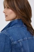 Джинсова куртка Tommy Hilfiger жіноча перехідна колір блакитний