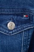 Джинсова куртка Tommy Hilfiger жіноча перехідна колір блакитний