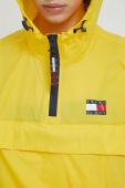 Куртка Tommy Jeans жіноча колір жовтий перехідна oversize