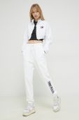 Куртка Tommy Jeans жіноча колір білий перехідна (2984283)