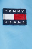 Куртка Tommy Jeans жіноча перехідна колір блакитний (2979750)