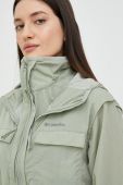Куртка Columbia жіноча колір зелений перехідна (2954470)