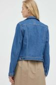 Джинсова куртка Lee жіноча перехідна колір блакитний