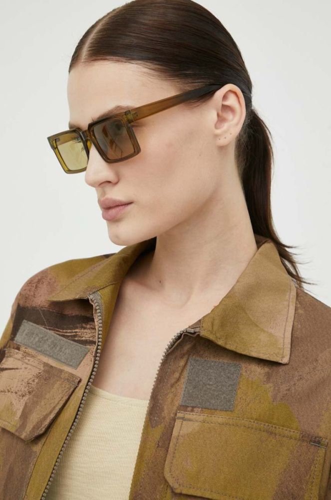 Куртка G-Star Raw жіноча колір зелений перехідна oversize фото 5
