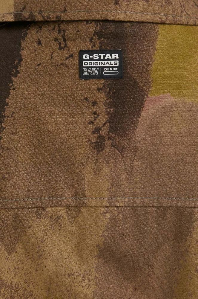 Куртка G-Star Raw жіноча колір зелений перехідна oversize фото 6