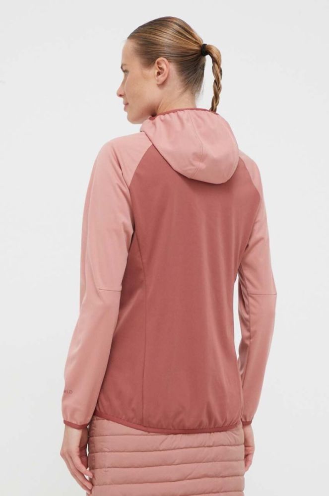 Куртка outdoor Jack Wolfskin Go Hike Softshell колір рожевий фото 4