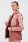 Куртка outdoor Jack Wolfskin Go Hike Softshell колір рожевий